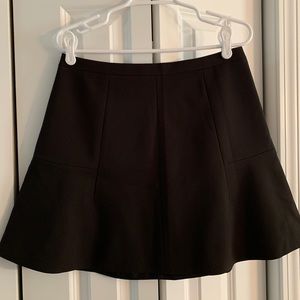 J. Crew black skirt size 8.